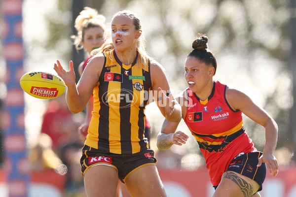 AFLW 2025 Round 05 - Hawthorn v Adelaide - A-62815295