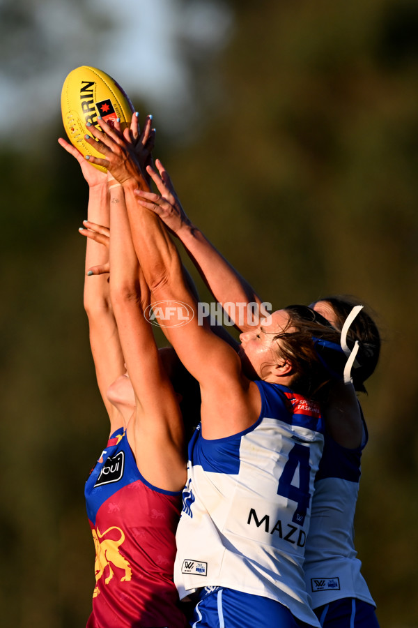 AFLW 2025 Round 05 - Brisbane v North Melbourne - A-62824630