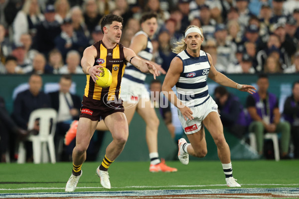 AFL 2025 Second Preliminary Final - Geelong v Hawthorn - A-62894690