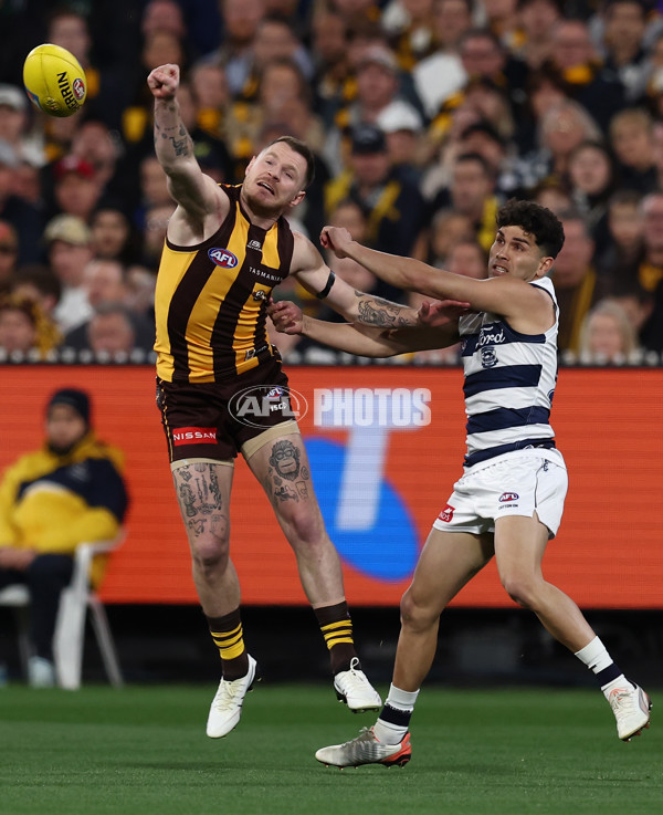 AFL 2025 Second Preliminary Final - Geelong v Hawthorn - A-62896649