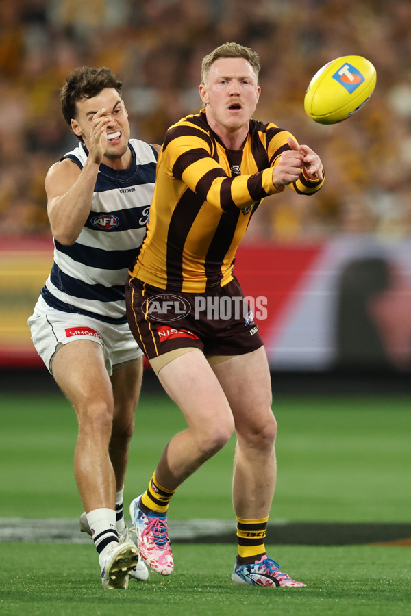 AFL 2025 Second Preliminary Final - Geelong v Hawthorn - A-62896656