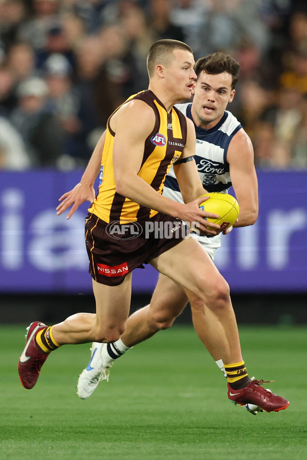 AFL 2025 Second Preliminary Final - Geelong v Hawthorn - A-62896686
