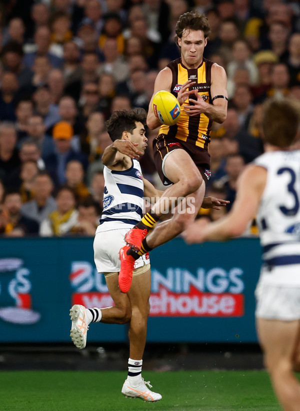 AFL 2025 Second Preliminary Final - Geelong v Hawthorn - A-62897207