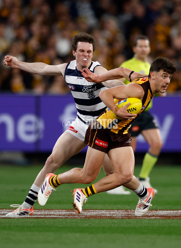 AFL 2025 Second Preliminary Final - Geelong v Hawthorn - A-62897209
