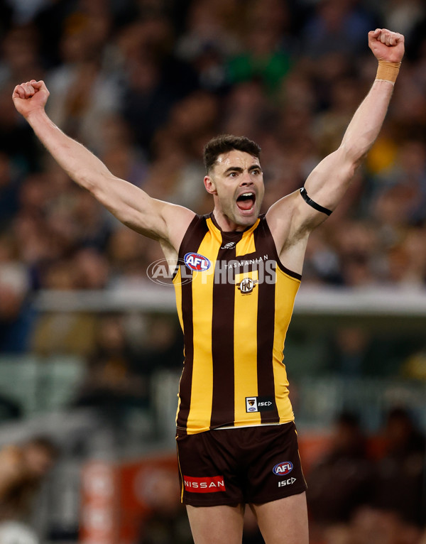 AFL 2025 Second Preliminary Final - Geelong v Hawthorn - A-62897222