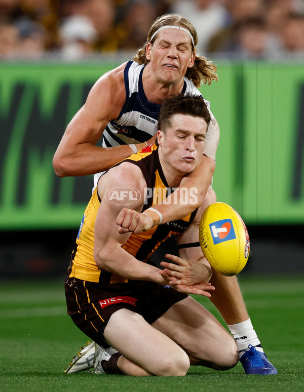 AFL 2025 Second Preliminary Final - Geelong v Hawthorn - A-62899162