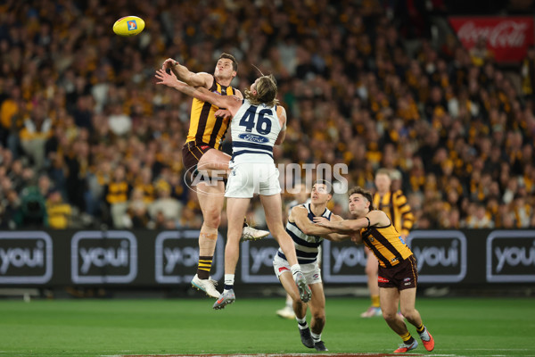 AFL 2025 Second Preliminary Final - Geelong v Hawthorn - A-62899876