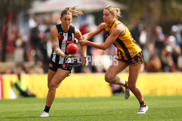AFLW 2025 Round 06 - Collingwood v Hawthorn - A-62915259