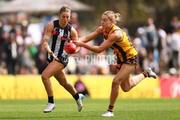 AFLW 2025 Round 06 - Collingwood v Hawthorn - A-62915260