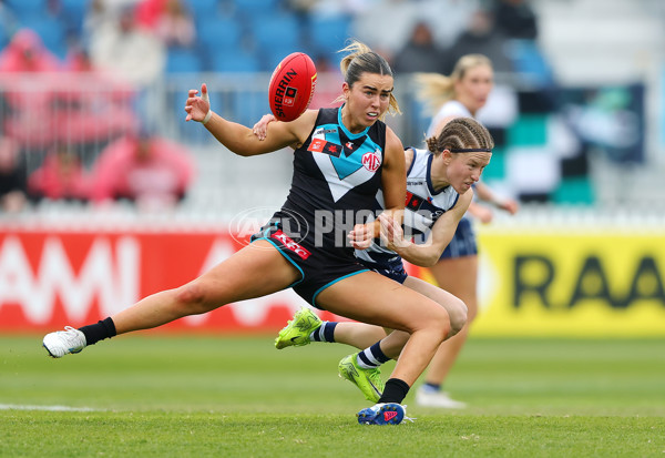 AFLW 2025 Round 06 - Port Adelaide v Geelong - A-62918643