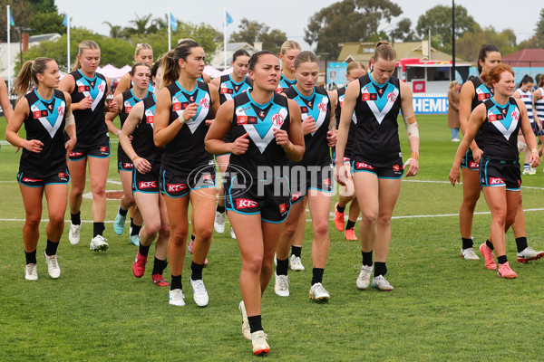AFLW 2025 Round 06 - Port Adelaide v Geelong - A-62929345