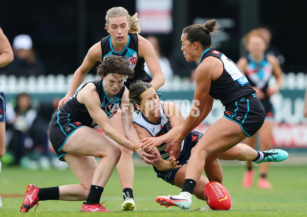 AFLW 2025 Round 06 - Port Adelaide v Geelong - A-62934362
