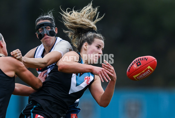 AFLW 2025 Round 06 - Port Adelaide v Geelong - A-62939626