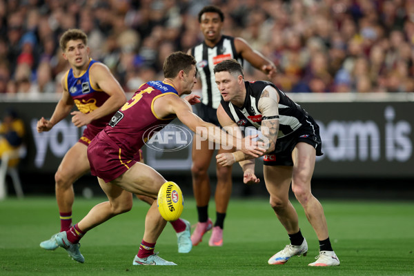 AFL 2025 First Preliminary Final - Collingwood v Brisbane - A-62948731