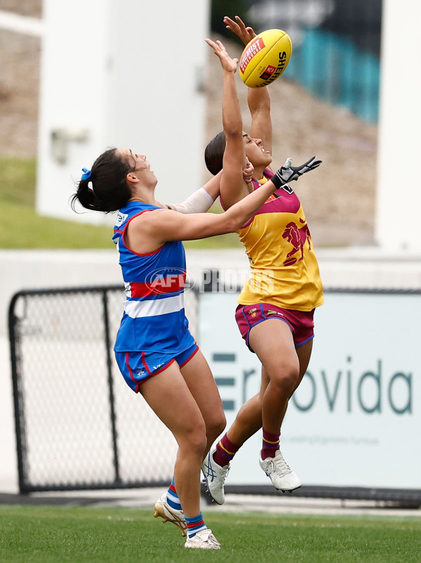 AFLW 2025 Round 06 - Western Bulldogs v Brisbane - A-62971234