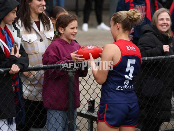 AFLW 2025 Round 06 - Melbourne v West Coast - A-62973967