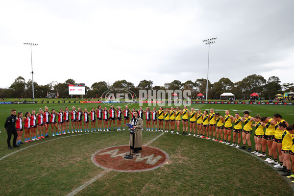 AFLW 2025 Round 06 - St Kilda v Richmond - A-62975064