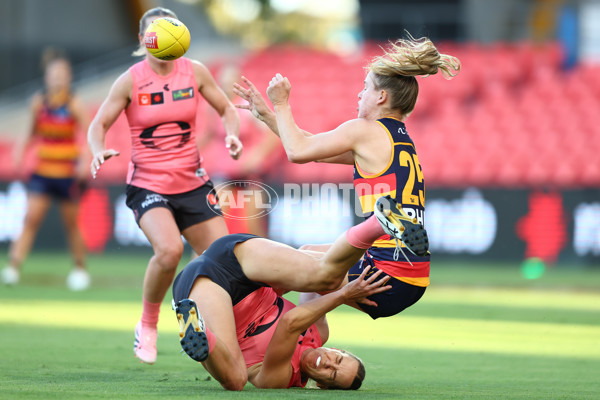 AFLW 2025 Round 06 - Gold Coast v Adelaide - A-62983594