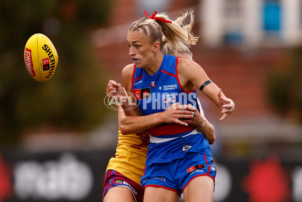 AFLW 2025 Round 06 - Western Bulldogs v Brisbane - A-62984431