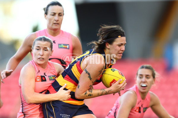 AFLW 2025 Round 06 - Gold Coast v Adelaide - A-62984473