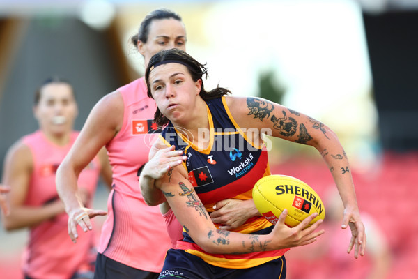 AFLW 2025 Round 06 - Gold Coast v Adelaide - A-62984474
