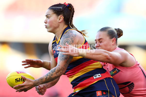 AFLW 2025 Round 06 - Gold Coast v Adelaide - A-62984475