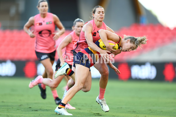 AFLW 2025 Round 06 - Gold Coast v Adelaide - A-62984476
