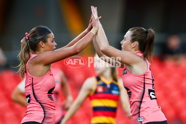 AFLW 2025 Round 06 - Gold Coast v Adelaide - A-62986200