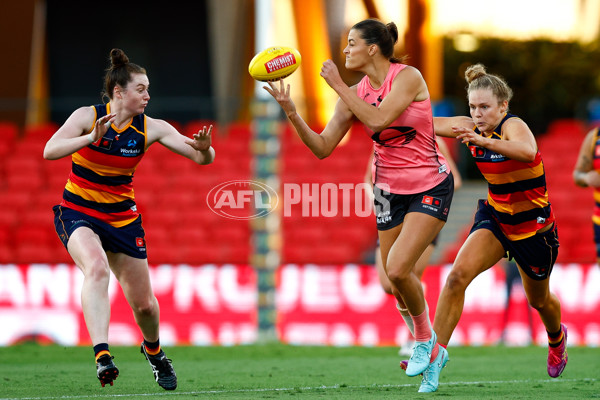 AFLW 2025 Round 06 - Gold Coast v Adelaide - A-62986202
