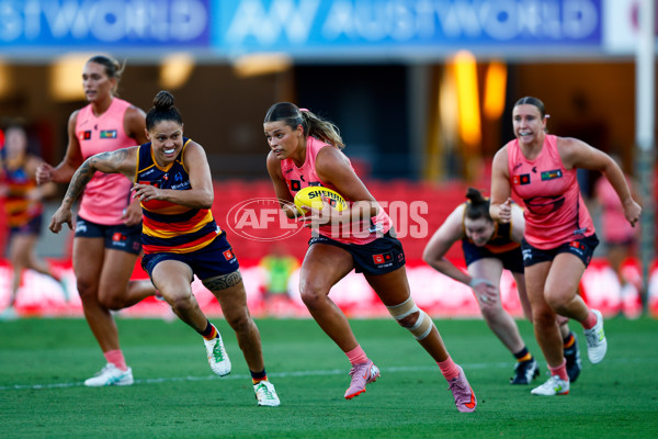AFLW 2025 Round 06 - Gold Coast v Adelaide - A-62986204