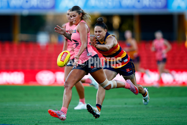 AFLW 2025 Round 06 - Gold Coast v Adelaide - A-62986974