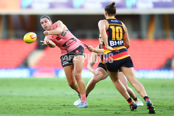 AFLW 2025 Round 06 - Gold Coast v Adelaide - A-62988781