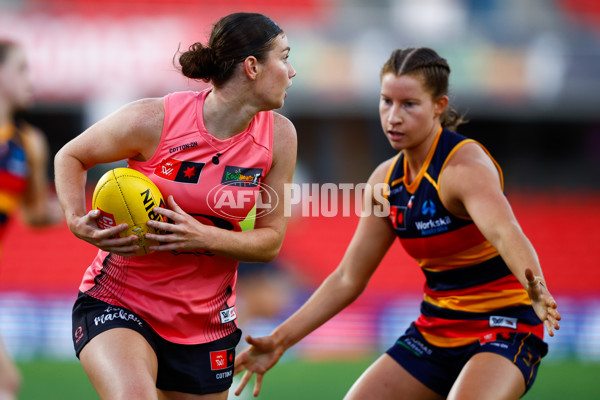 AFLW 2025 Round 06 - Gold Coast v Adelaide - A-62988794