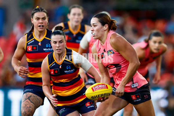 AFLW 2025 Round 06 - Gold Coast v Adelaide - A-62989674