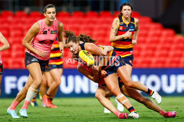 AFLW 2025 Round 06 - Gold Coast v Adelaide - A-62989704