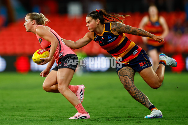 AFLW 2025 Round 06 - Gold Coast v Adelaide - A-62989707