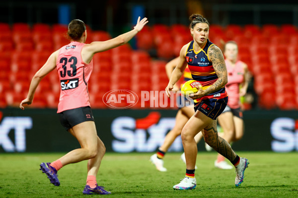 AFLW 2025 Round 06 - Gold Coast v Adelaide - A-62991680