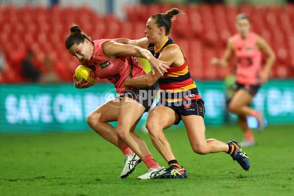 AFLW 2025 Round 06 - Gold Coast v Adelaide - A-62994043
