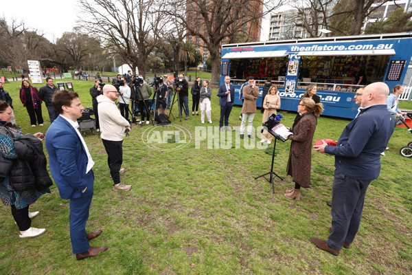 AFL 2025 Media - Footy Festival Opening - A-63047182
