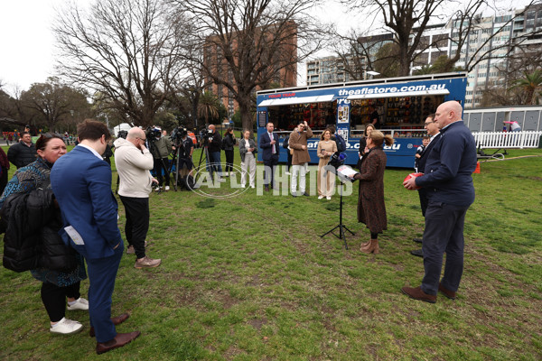 AFL 2025 Media - Footy Festival Opening - A-63047967