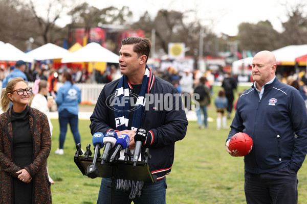 AFL 2025 Media - Footy Festival Opening - A-63047975