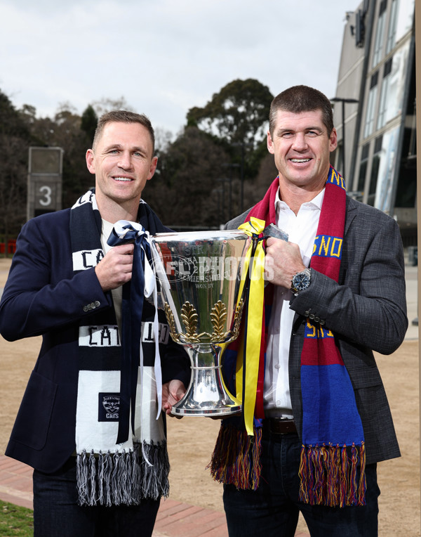 AFL 2025 Media - Premiership Cup Presenters Announcement - A-63050552