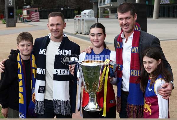 AFL 2025 Media - Premiership Cup Presenters Announcement - A-63055754