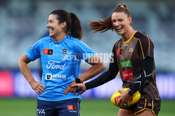 AFLW 2025 Round 07 - Geelong v Hawthorn - A-63057594