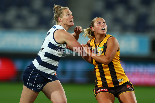 AFLW 2025 Round 07 - Geelong v Hawthorn - A-63057619