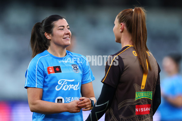 AFLW 2025 Round 07 - Geelong v Hawthorn - A-63058005