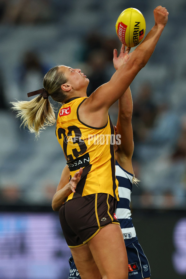 AFLW 2025 Round 07 - Geelong v Hawthorn - A-63060586