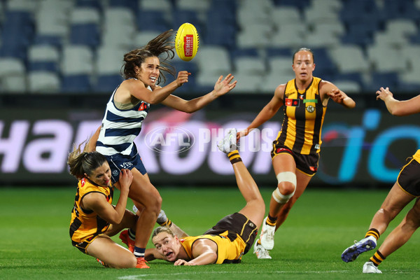 AFLW 2025 Round 07 - Geelong v Hawthorn - A-63060677