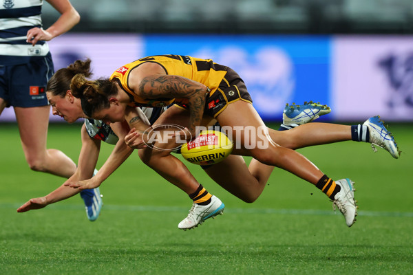 AFLW 2025 Round 07 - Geelong v Hawthorn - A-63060761