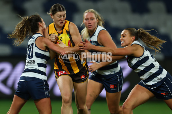 AFLW 2025 Round 07 - Geelong v Hawthorn - A-63063609